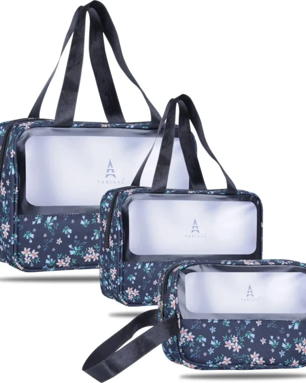Floral Makeup Organizer Bag